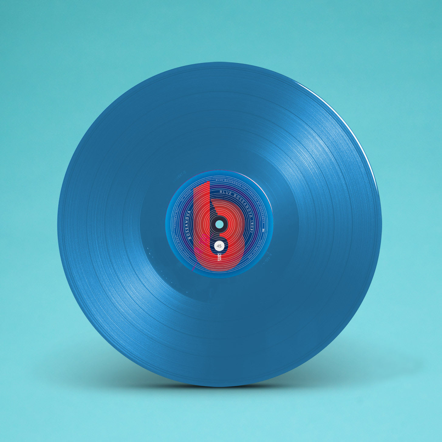 12 inch extended dance single, Blue Bossanova by Bossanova